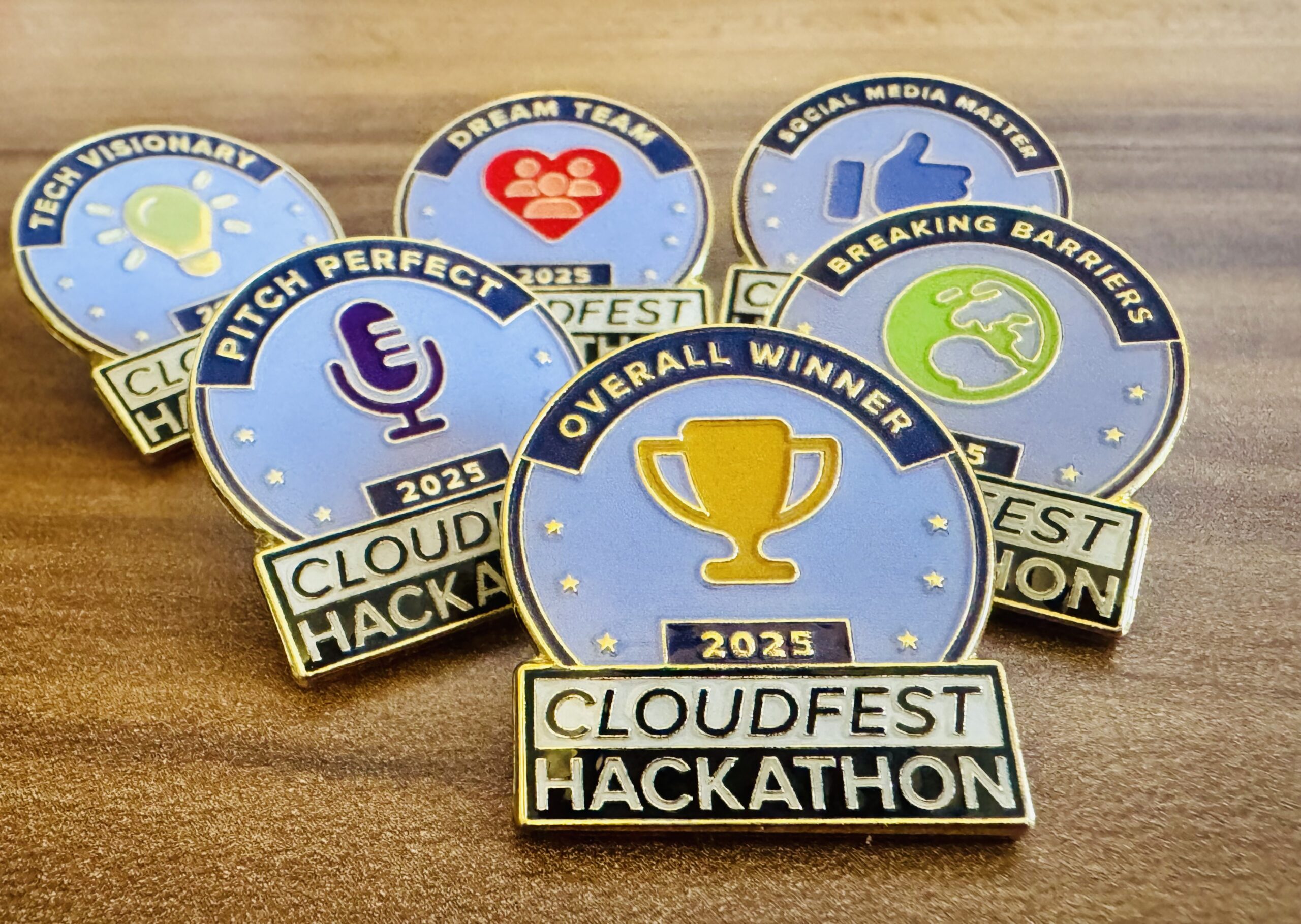 Winner Medals at CloudFest Hackathon 2025