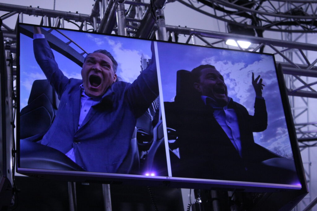 CEOs rollercoaster pitching